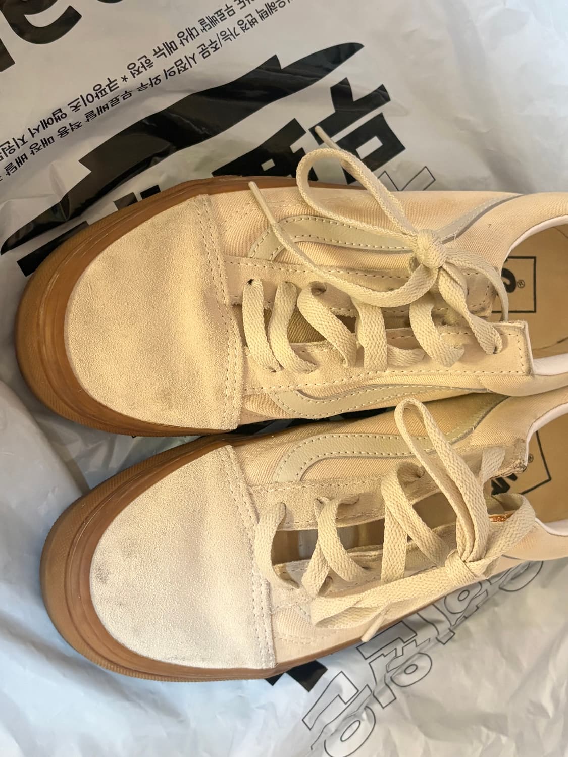 반스 올드스쿨 검 오트밀 베이지 240 판매  상품이미지3