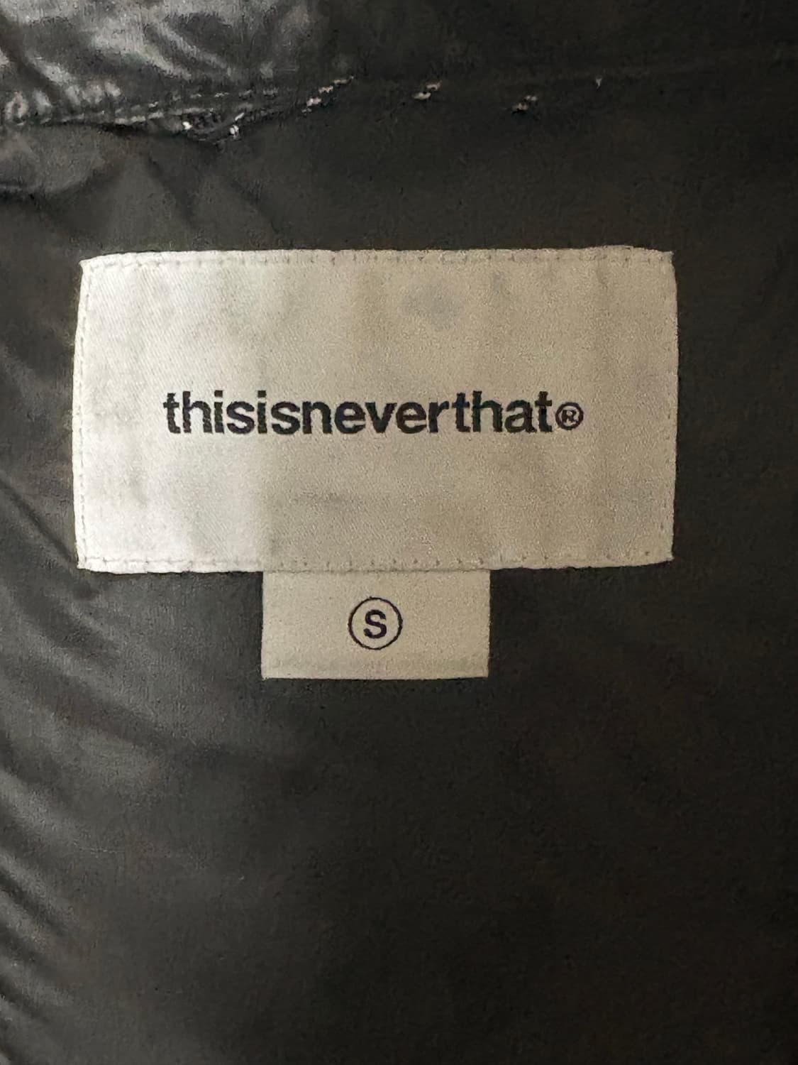 디스이즈네버댓 퍼텍스 경량 다운 자켓 블랙 S 상품이미지2