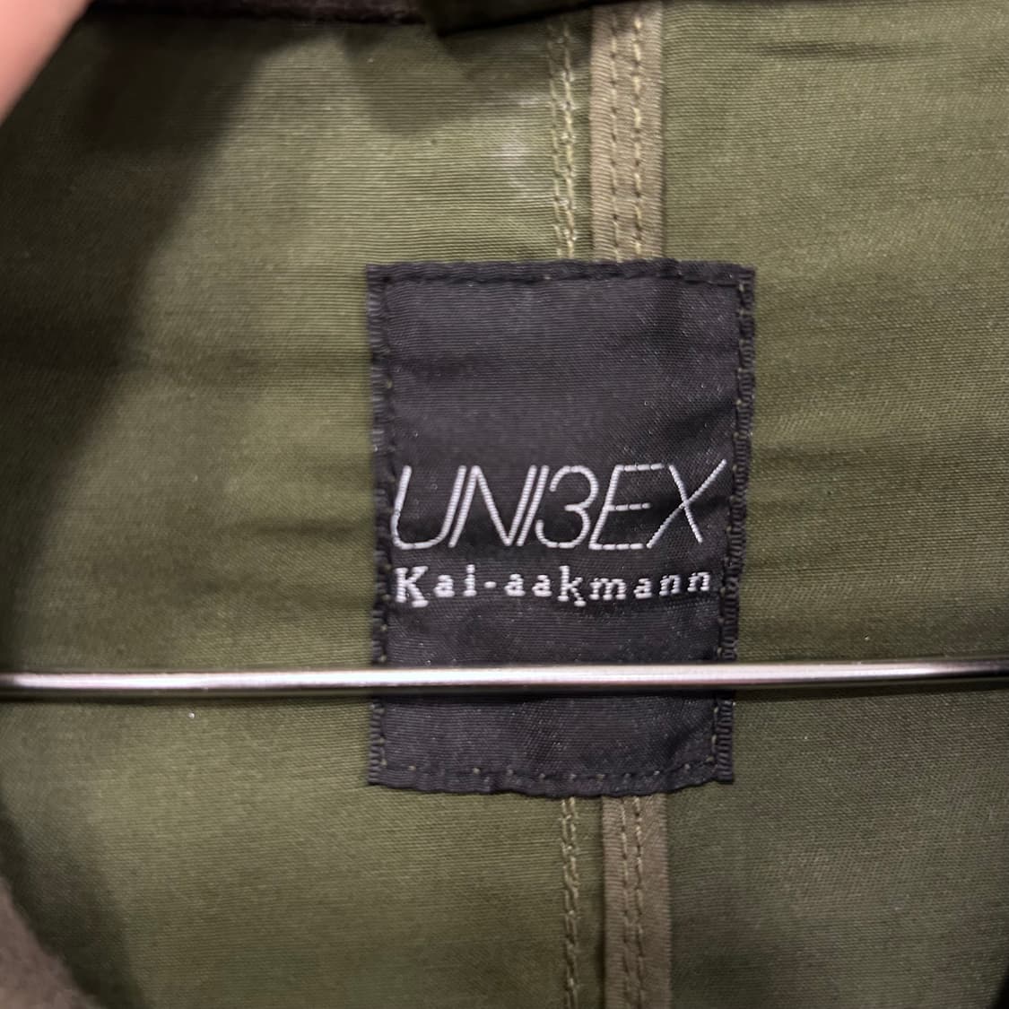 카이아크만 레더패치 후드 롱야상 개파카 상품이미지3