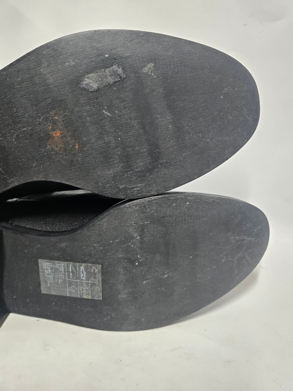 H&M 레더 블랙 첼시 부츠 240mm 상품이미지7