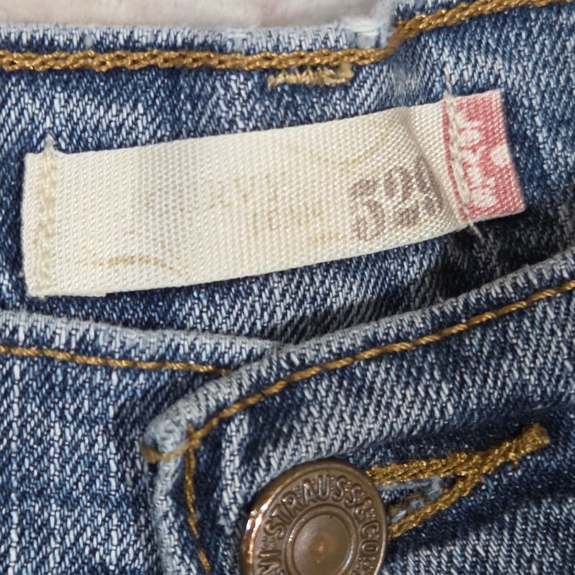 리바이스 529 중청 데님팬츠 상품이미지8