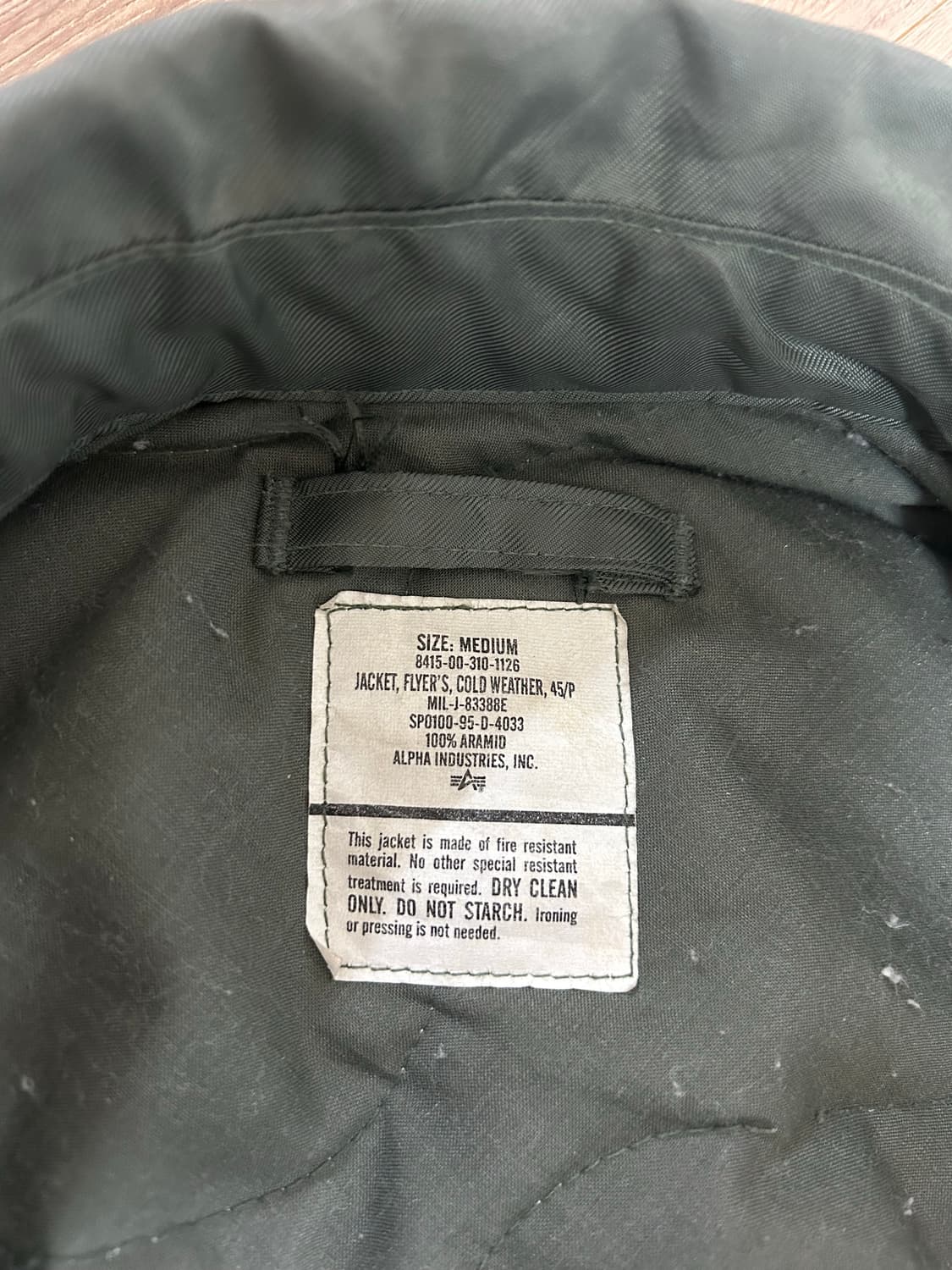 알파 CWU-45P구매시 토피 MA-1자켓 덤으로 세트증정 상품이미지5