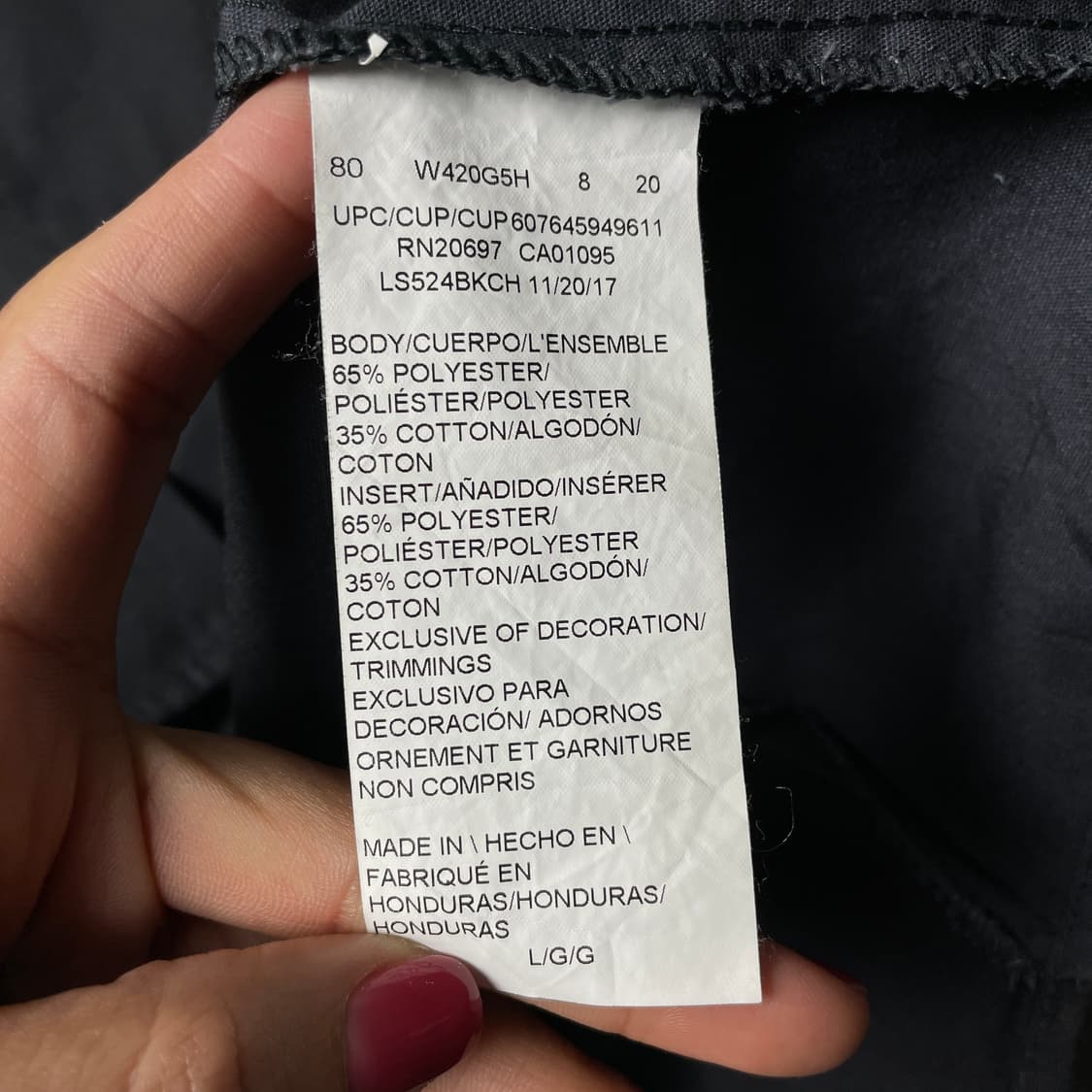 DICKIES 디키즈 빈티지 블랙  그레이패널 반팔 워크셔츠 A00977 상품이미지10