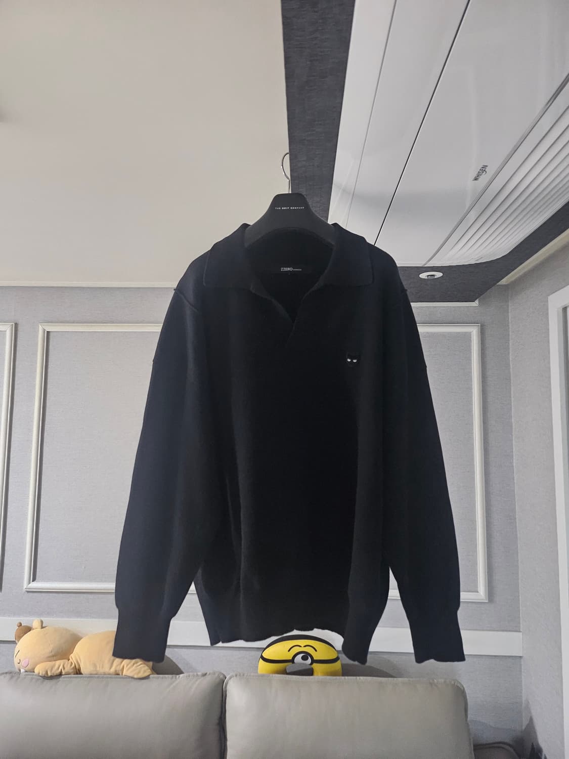 [거의 새것] 송지오 지제로 니트 스웨터 맨투맨 티셔츠 M 상품이미지1