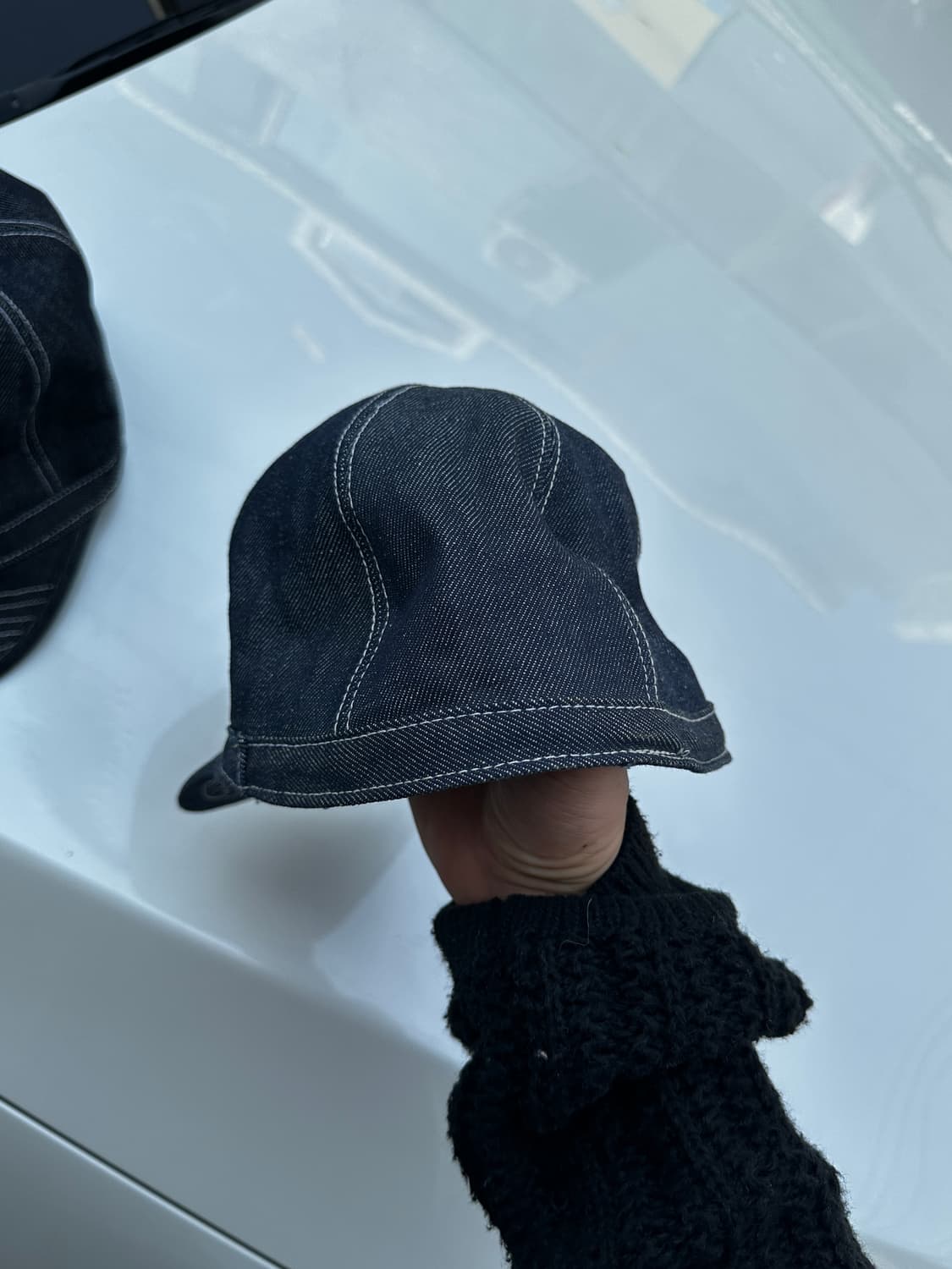 데님 6패널 워크캡  상품이미지5