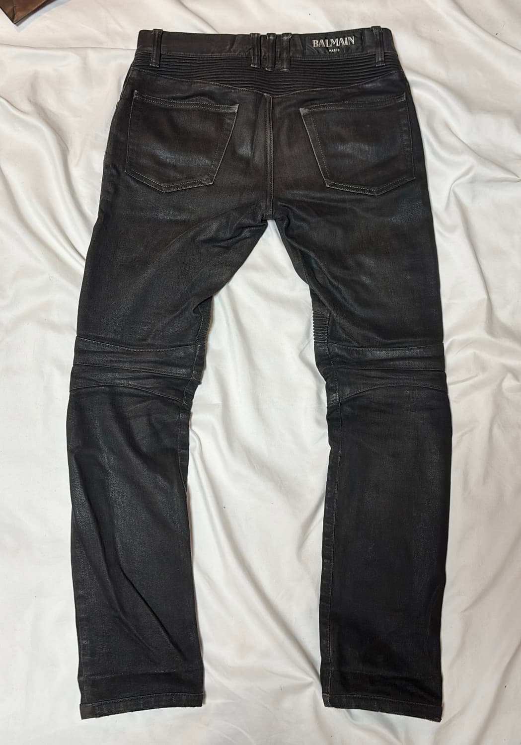 15AW Waxed Biker Jeans  상품이미지2
