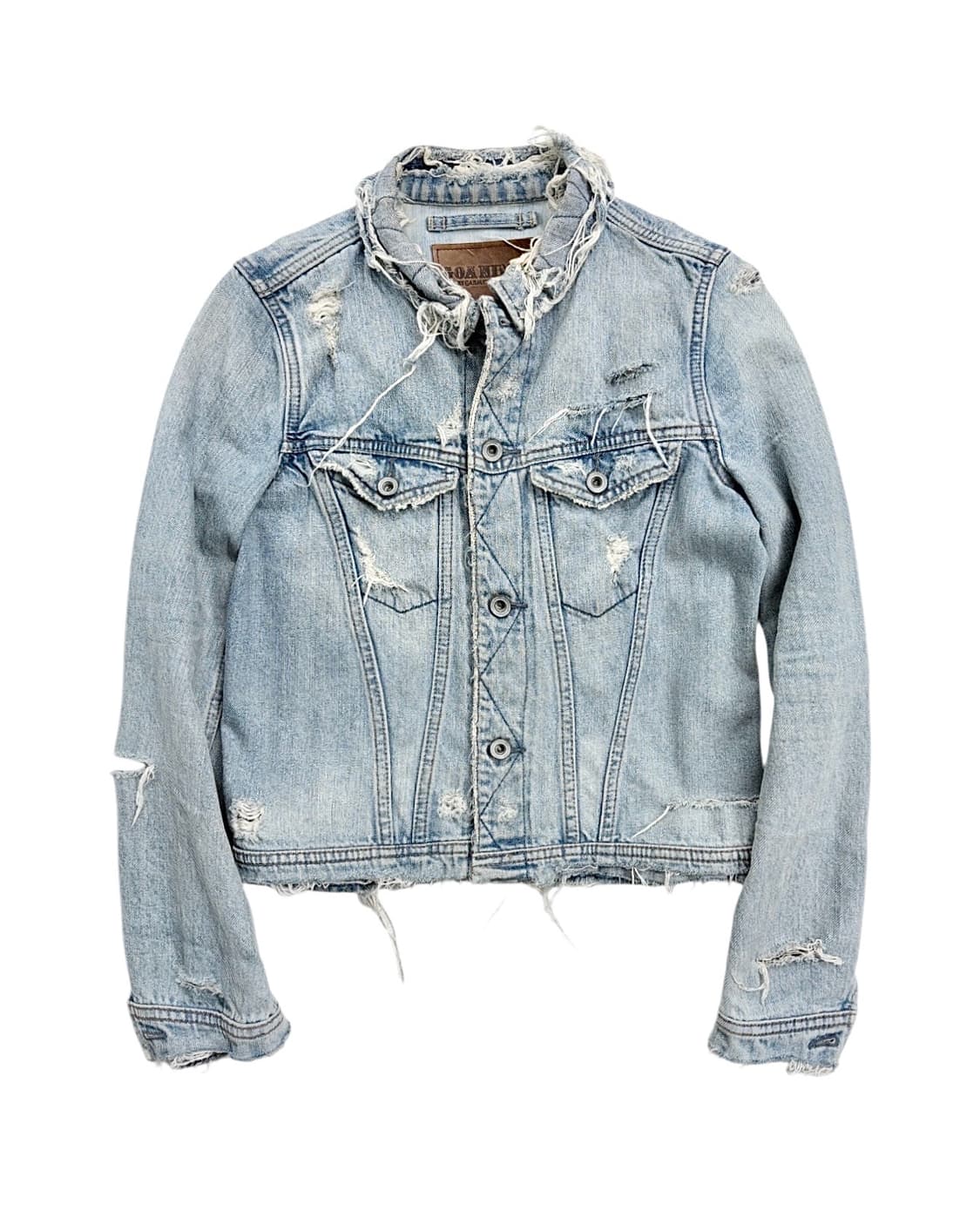 GOA 디스트레스드 데님 자켓 상품이미지1