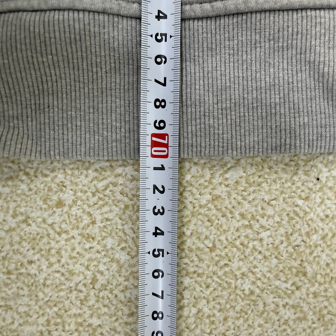 [S] 널디 스몰로고 그레이 맨투맨 0115T1 상품이미지6