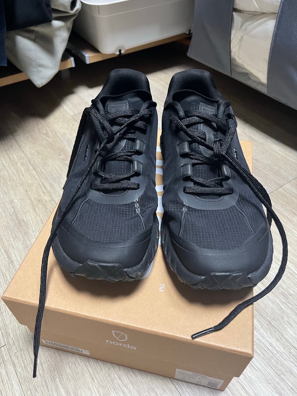 norda 002 블랙 us 9.5 상품이미지3