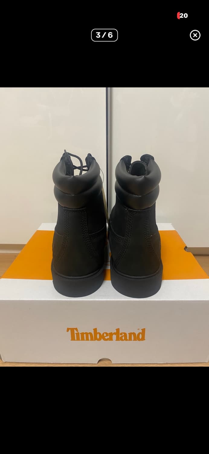 팀버랜드 검정 275 새상품 상품이미지3