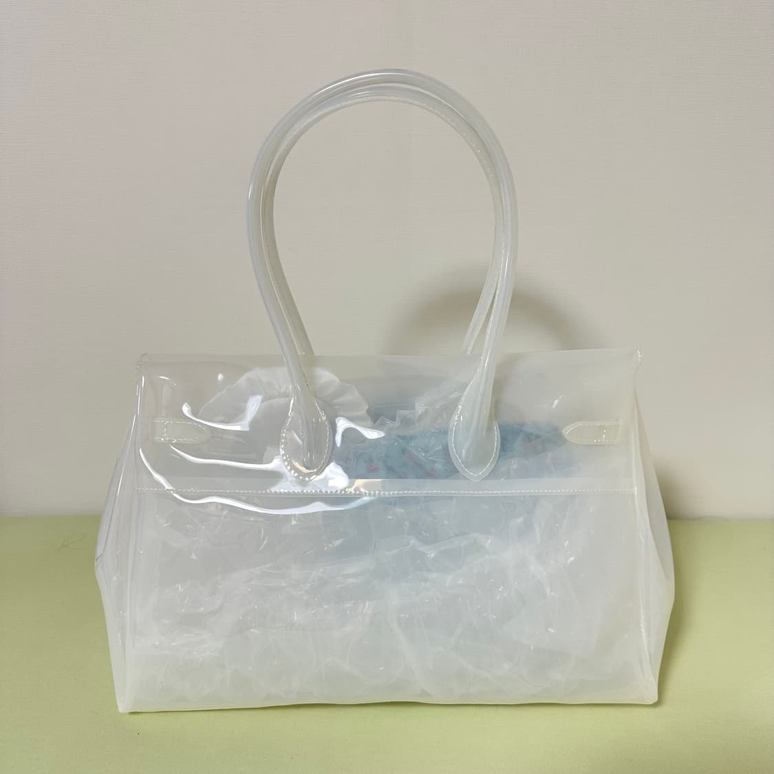 예약주문🤍키키젤리버킨백 투명화이트🤍 상품이미지2