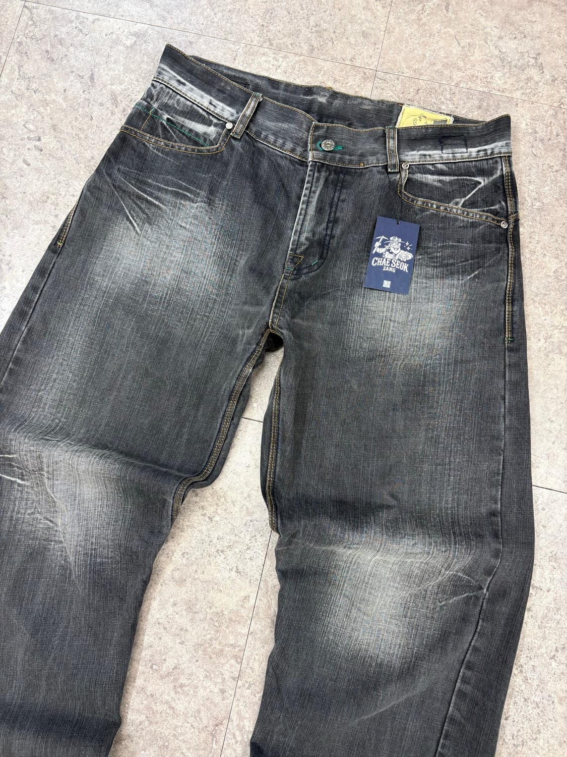 volcom 흑청 데님 팬츠 #csz436 상품이미지2
