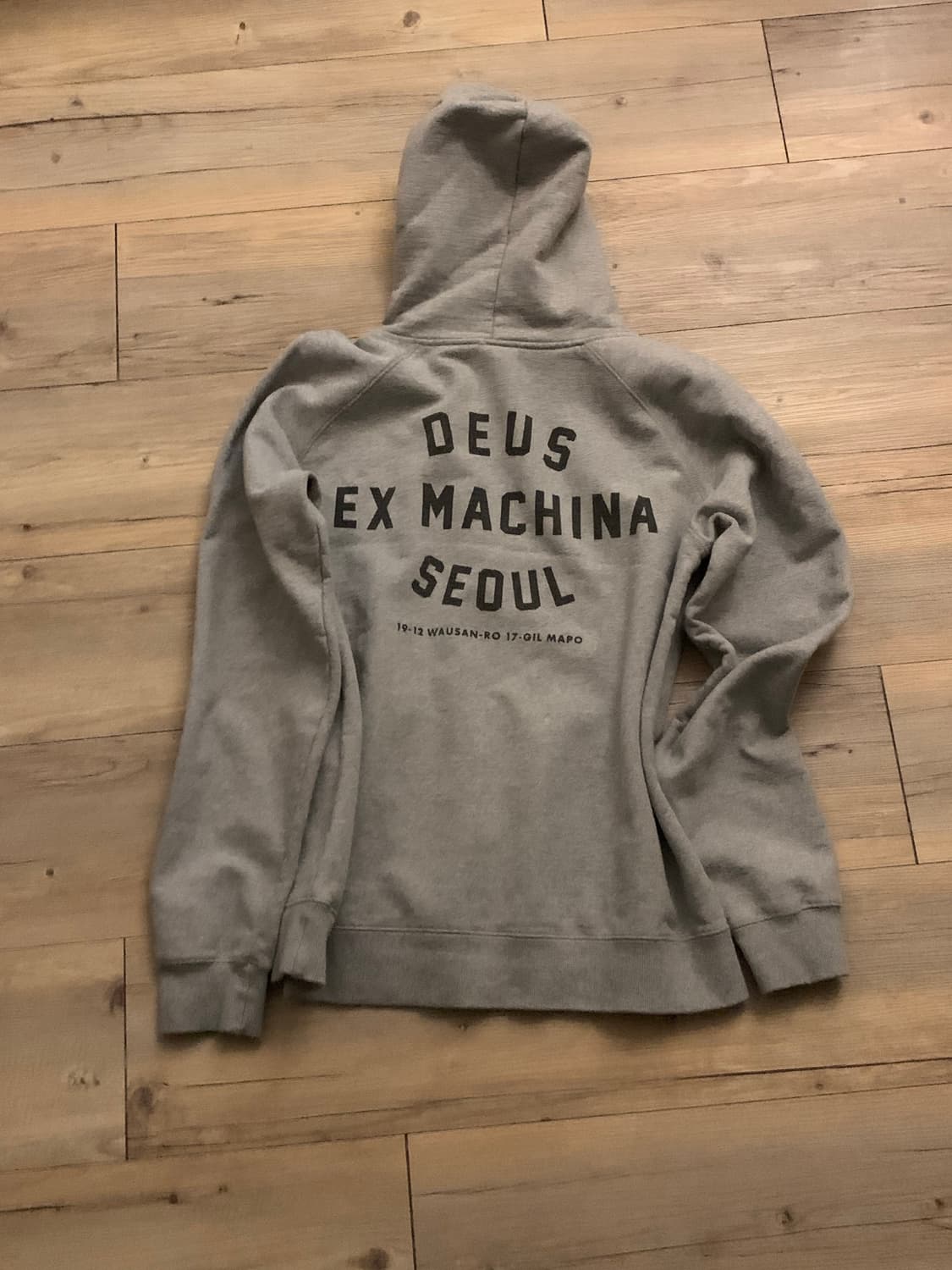 데우스 엑스 마키나 서울 어드레스 후드 그레이 상품이미지3