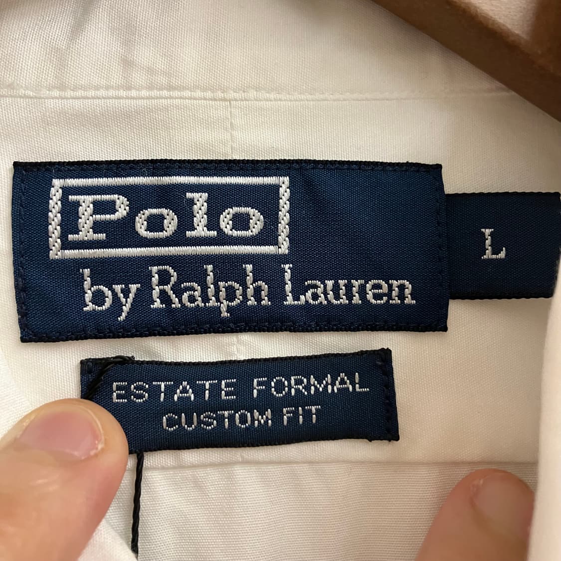 N174 폴로 핀턱 포멀 셔츠 화이트 상품이미지3