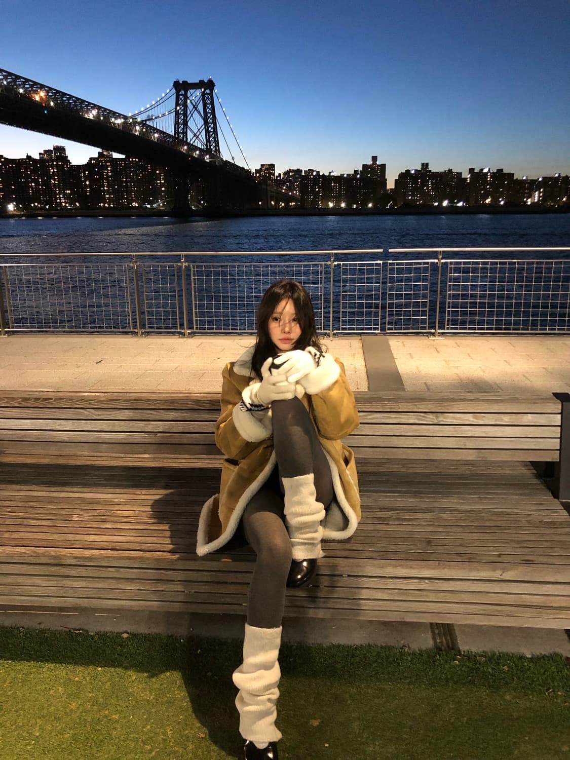 Leeds 리즈 로드리 시어링 무스탕 S사이즈 상품이미지6