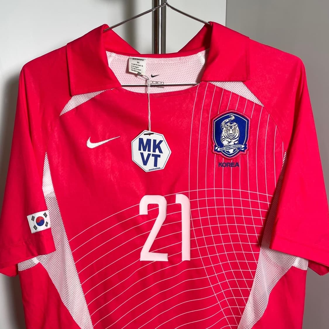 2002 월드컵 국가대표 박지성 선수용 홈 유니폼 상품이미지5