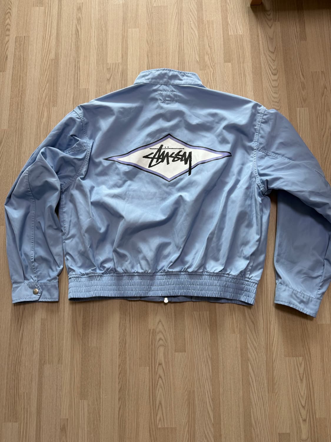 스투시 서프 팀 해링턴 자켓 라이트 블루 L 상품이미지1