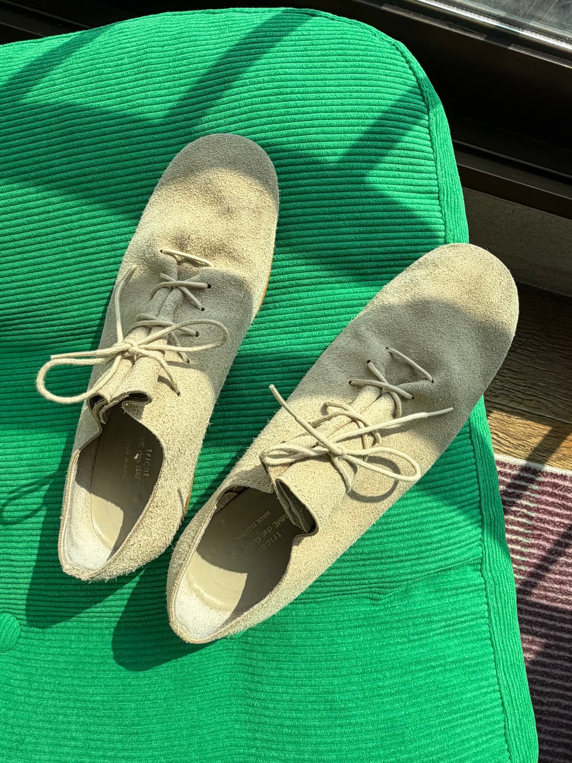 꼼데가르송 스웨이드 더비 상품이미지2