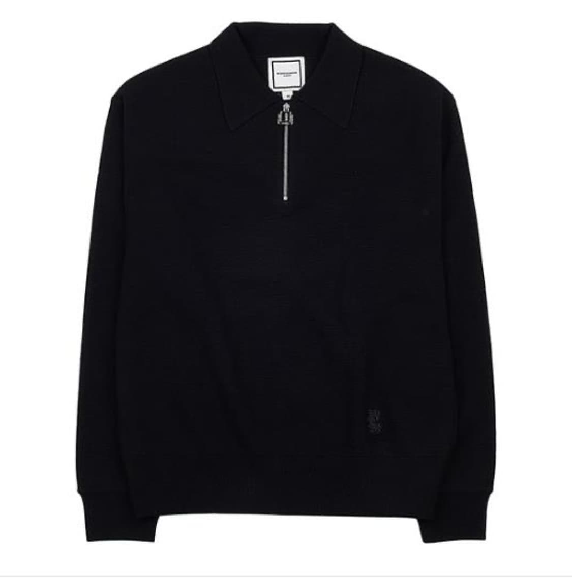 우영미반집업 니트 블랙 정가78 상품이미지1