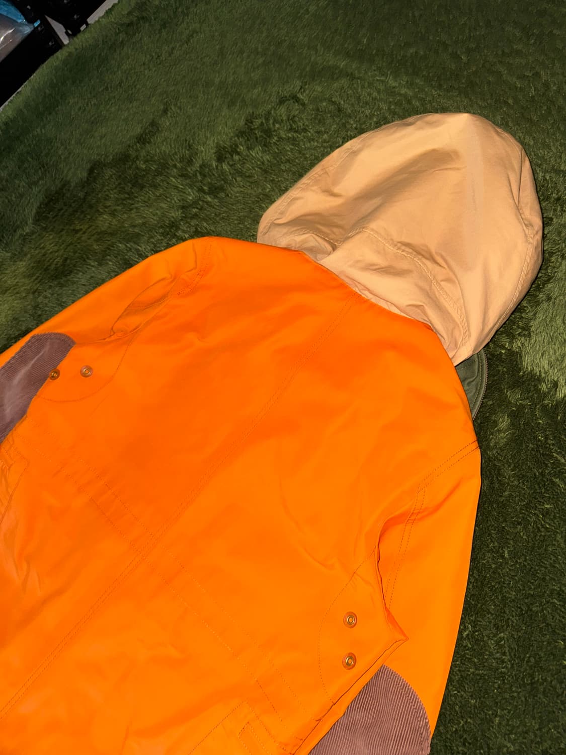 [38] 커스텀멜로우 MVW 코듀로이 칼라 헌팅 자켓 오렌지 상품이미지8