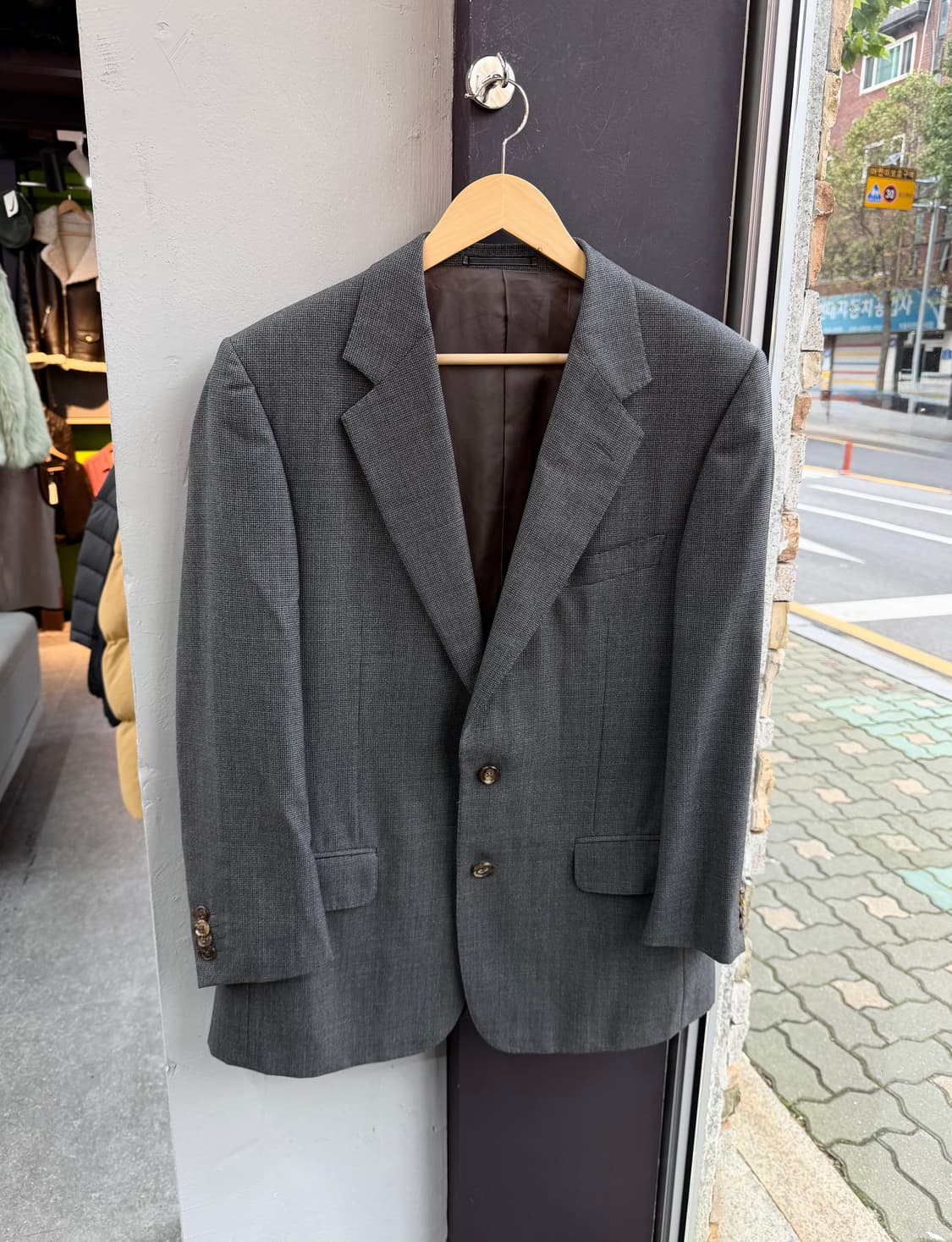 50/ 에르메네질도 제냐 2B 울 블레이저 자켓 상품이미지2