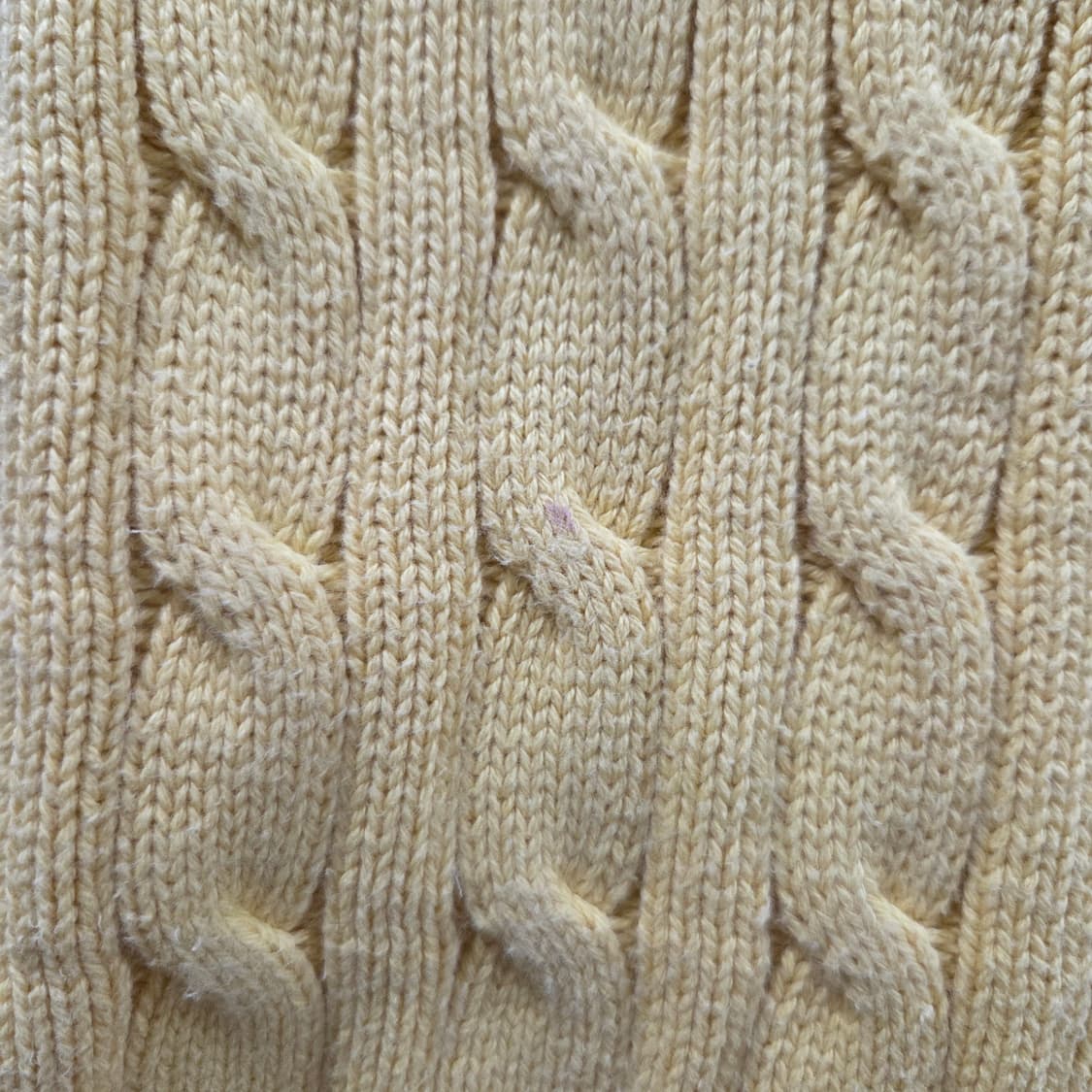 폴로랄프로렌 키즈 케이블 니트 옐로우 4T 상품이미지6