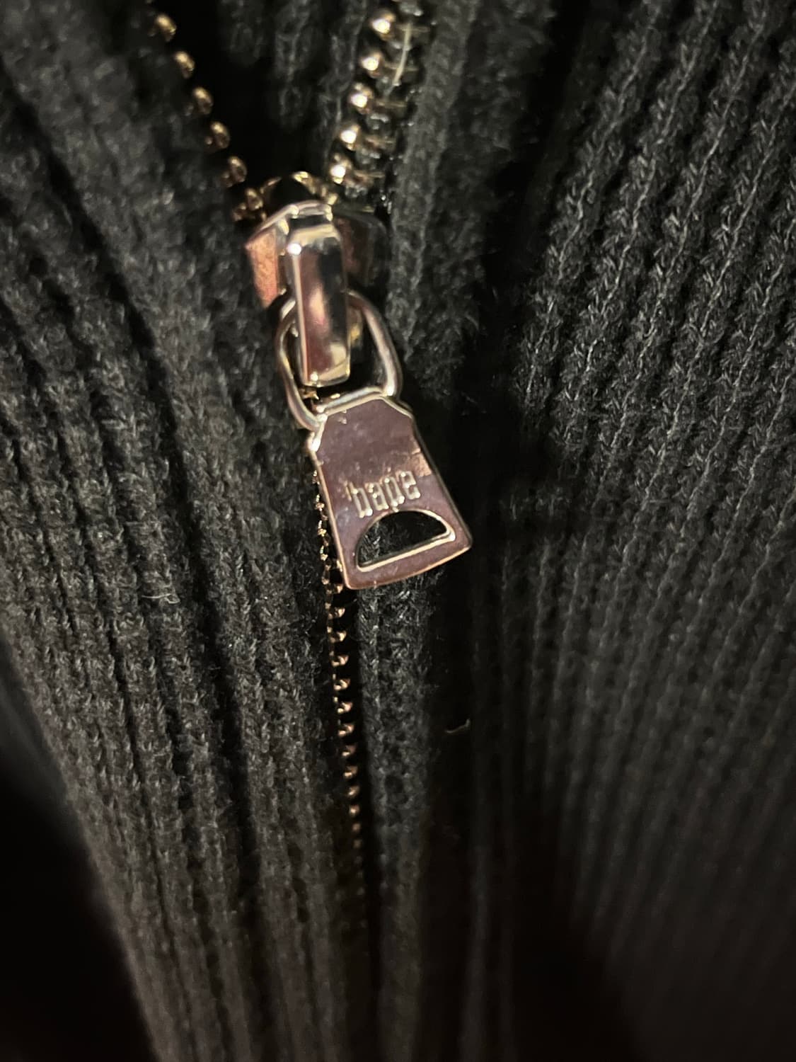 베이프 와플 후드집업 L 상품이미지4