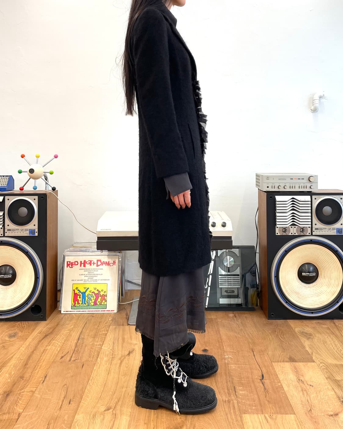 [38] 휴고보스 러플 울 코트 상품이미지4