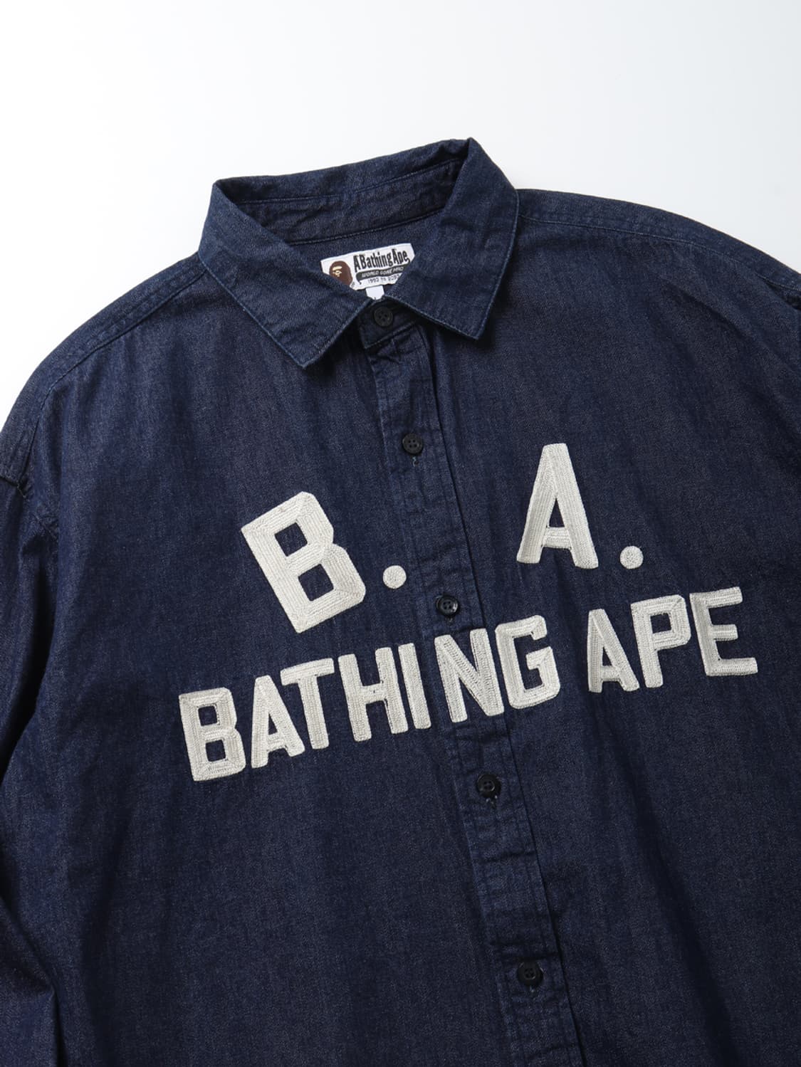 베이프 A BATHING APE B.A Denim Shirt 상품이미지4
