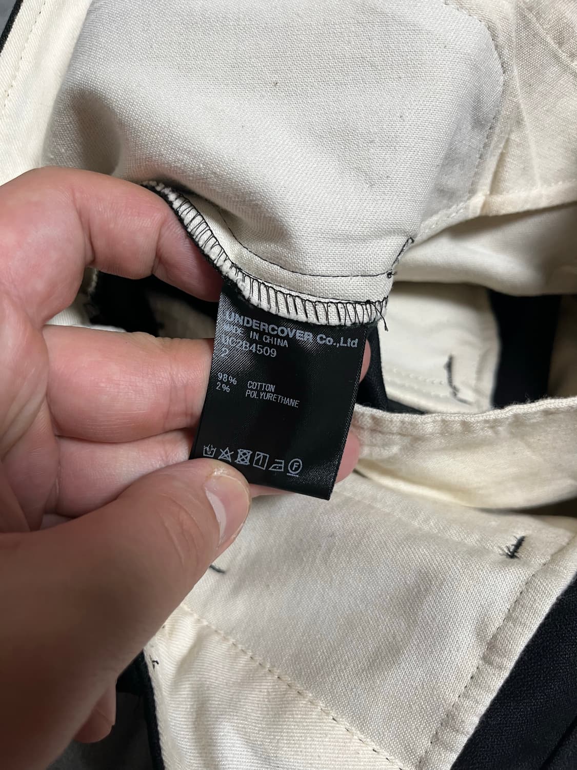 UNDERCOVER 22aw 카고 아미팬츠 블랙 2size 상품이미지9