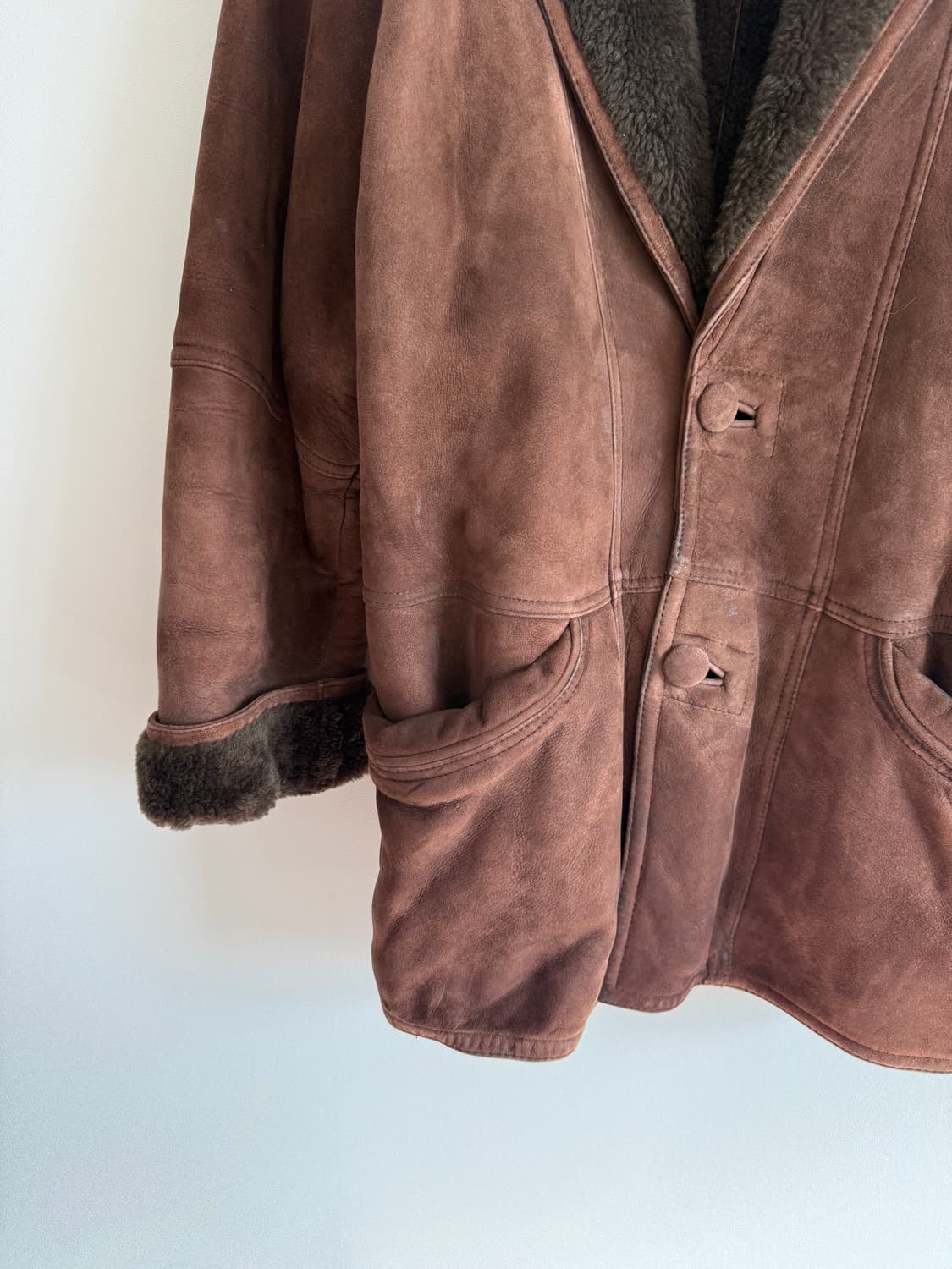 Pre owned 리얼 무스탕 상품이미지3