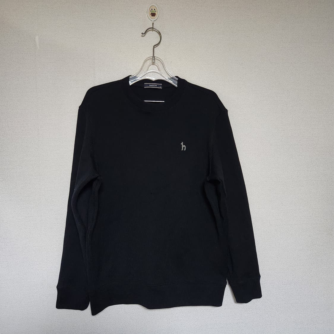 23년 헤지스 니트 블랙 남95 상품이미지1