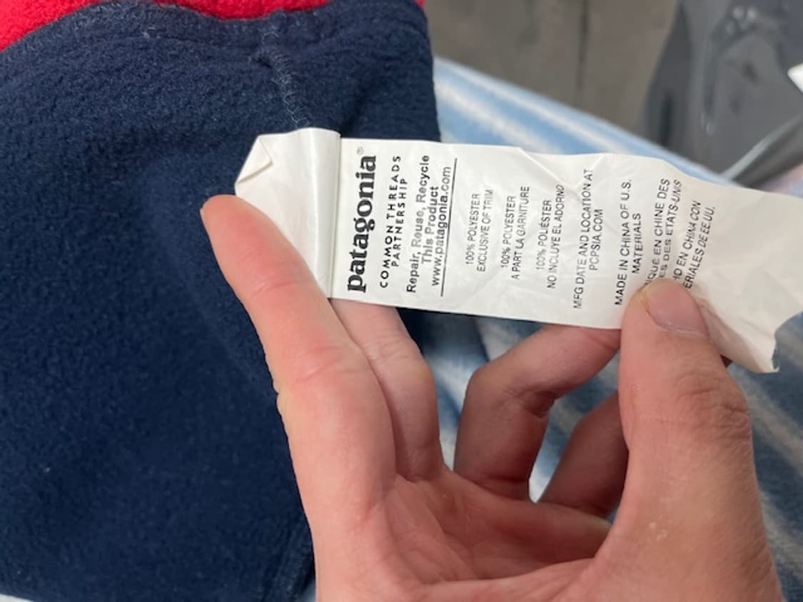 빈티지 파타고니아 신칠라 후리스 비니 상품이미지4