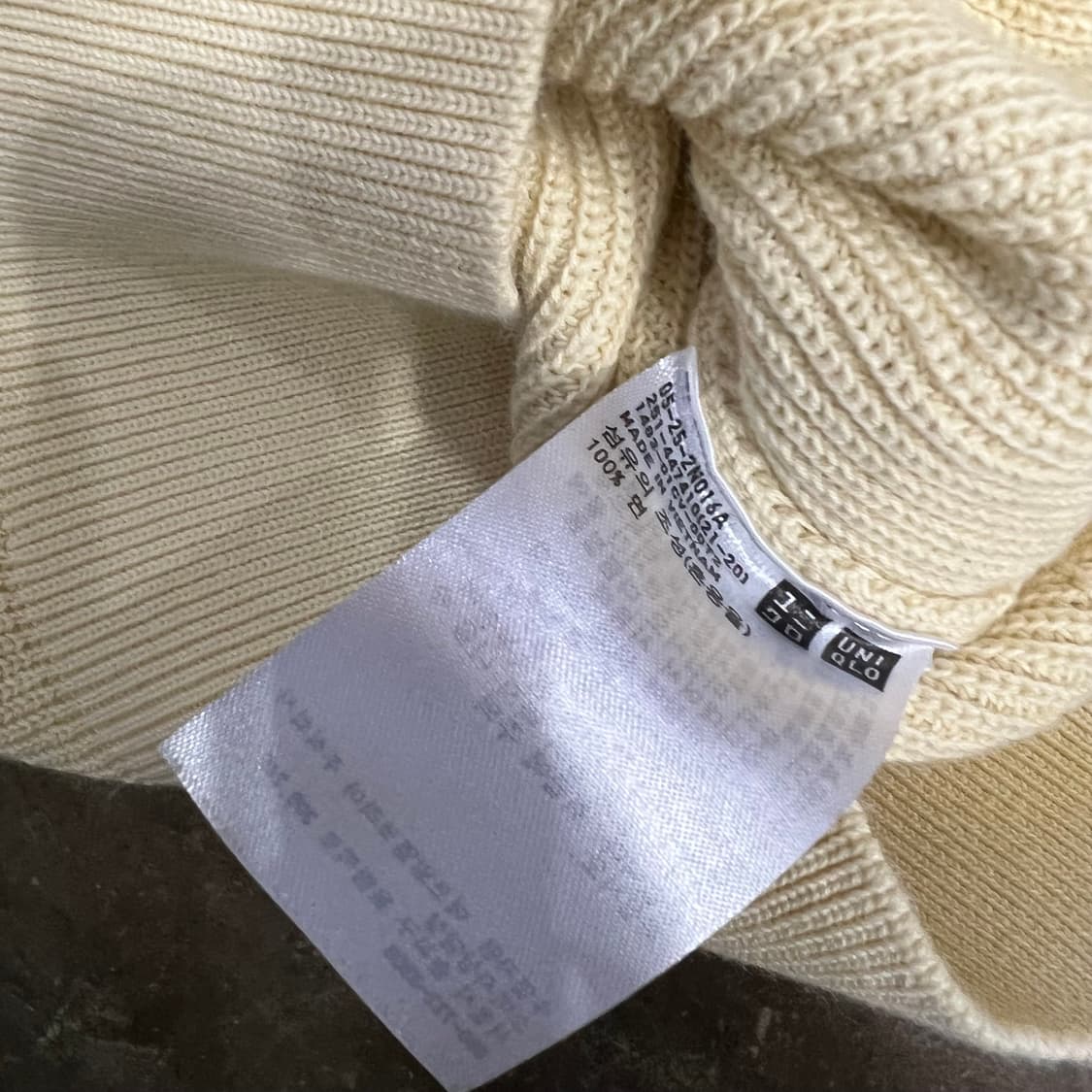 S) 유니클로 x 르메르 니트 베스트 조끼 유니클로U 조끼 상품이미지5