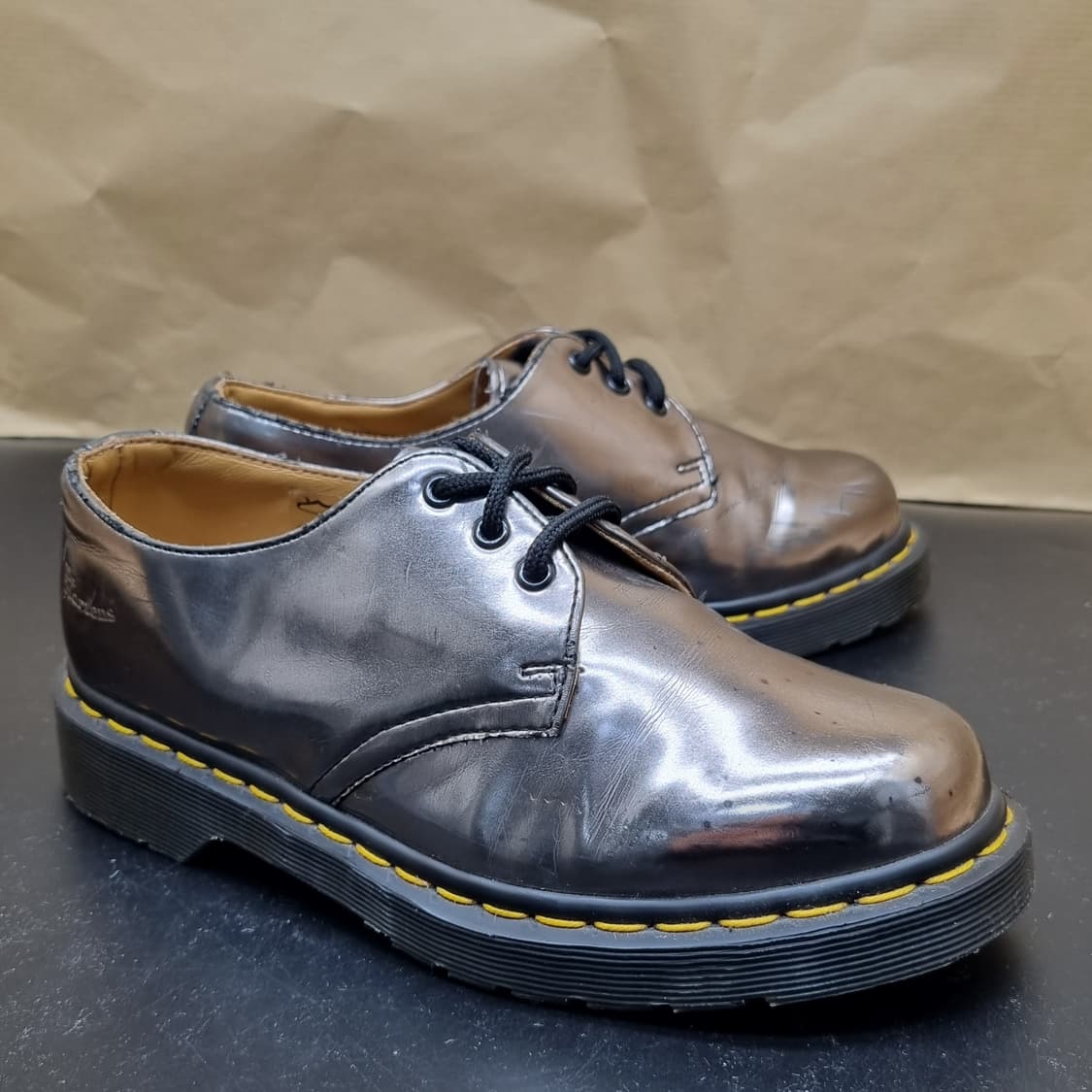 닥터마틴 3홀 실버 여성로퍼36. 220 상품이미지1