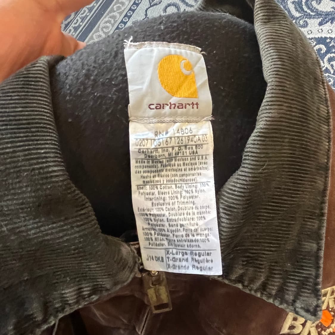 XL 칼하트 J14 산타페 자켓/W2190 상품이미지5