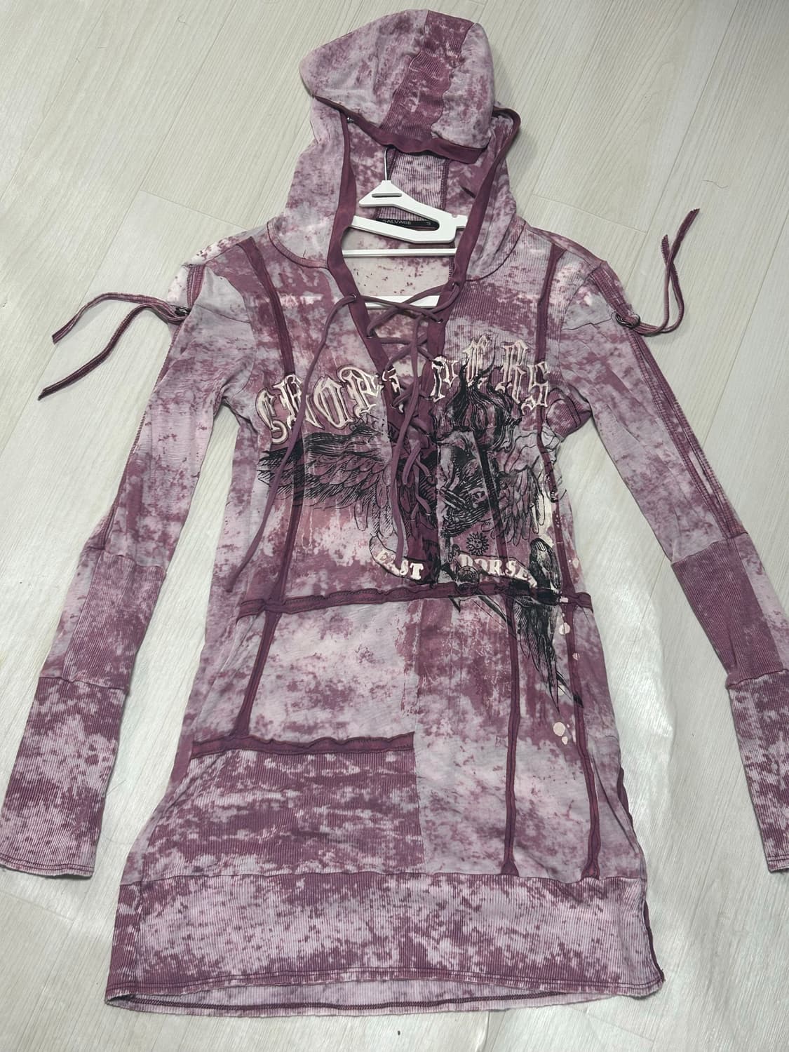 샐비지 후드 미니원피스 s 상품이미지1