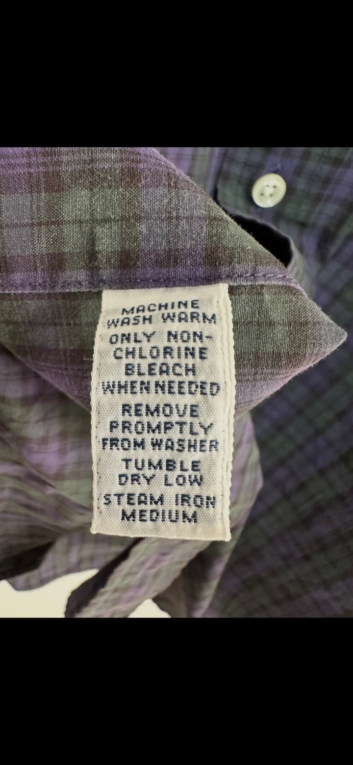 폴로 랄프로렌 체크 셔츠 남방 상품이미지5