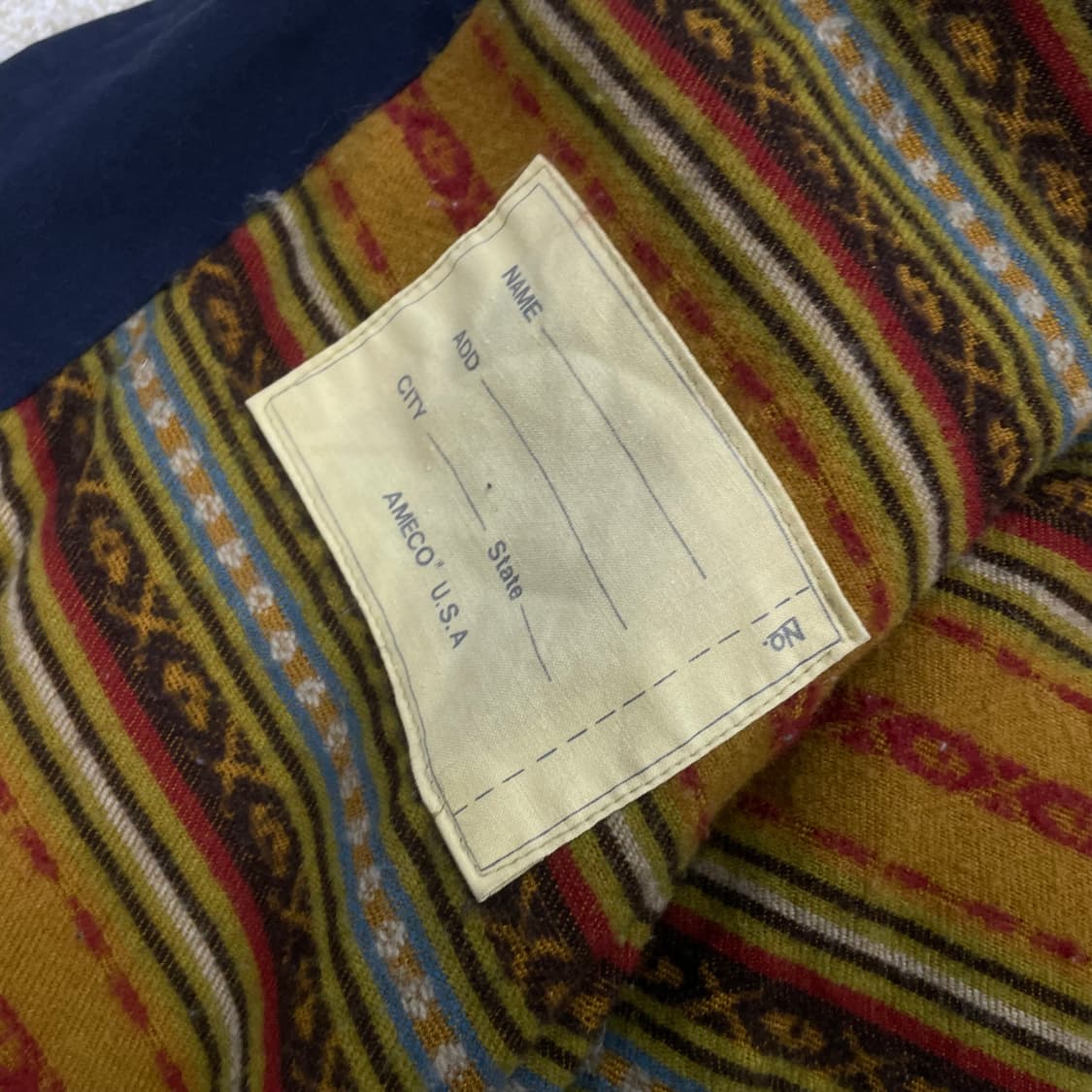 아메코 Ameco 플라잉 자켓 네이비 상품이미지6