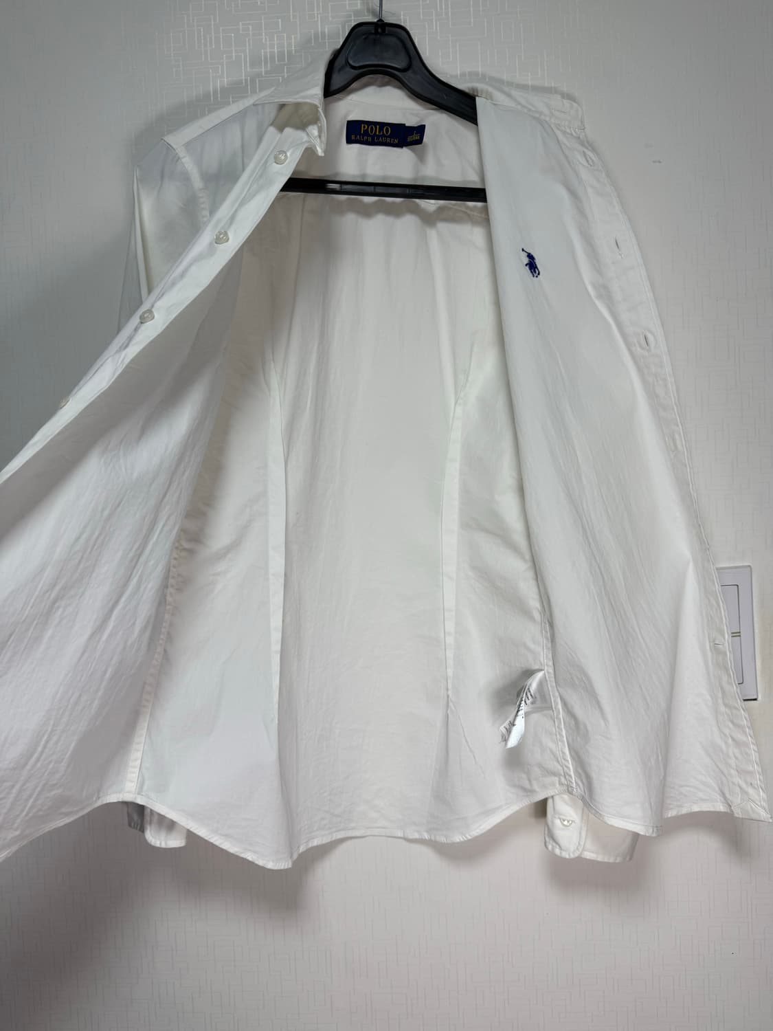 폴로 랄프 로렌 화이트 카라 셔츠  상품이미지4