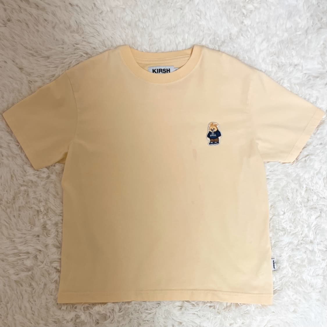 키르시 위티 버니 스탠다드 숏 슬리브 티셔츠 [옐로우] 상품이미지2