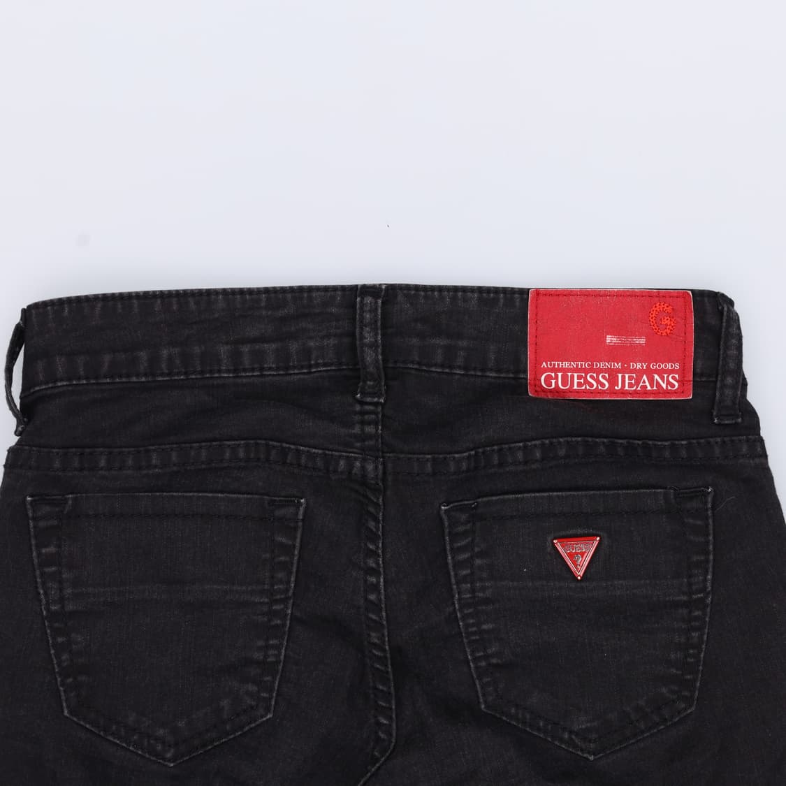 24 게스 여성 흑청 스키니진 0331H1 상품이미지3