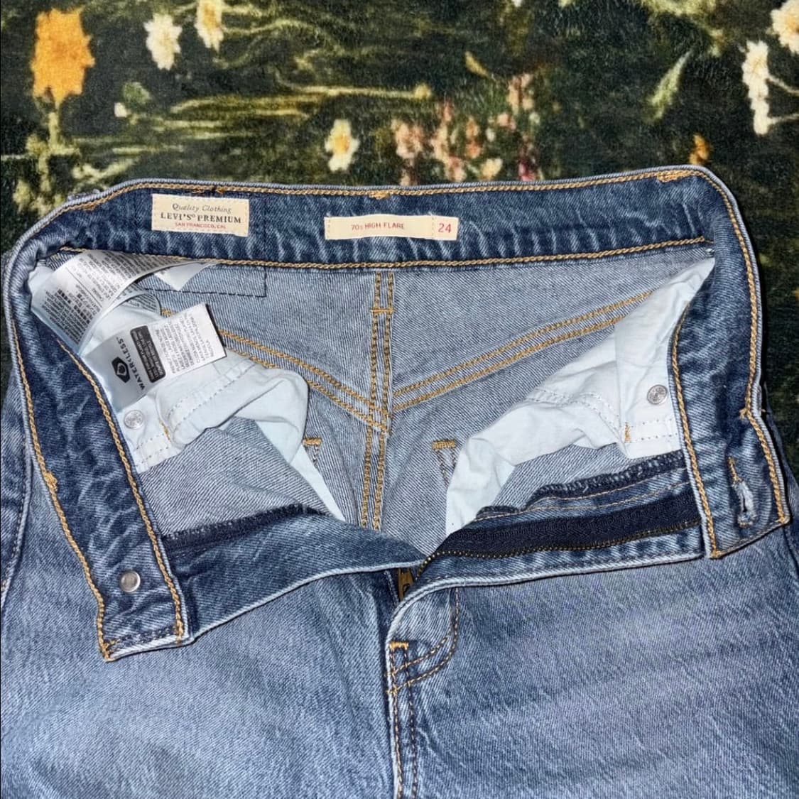 Levi’s 리바이스 70s high flare 하이플레어 데님 팬츠 상품이미지4