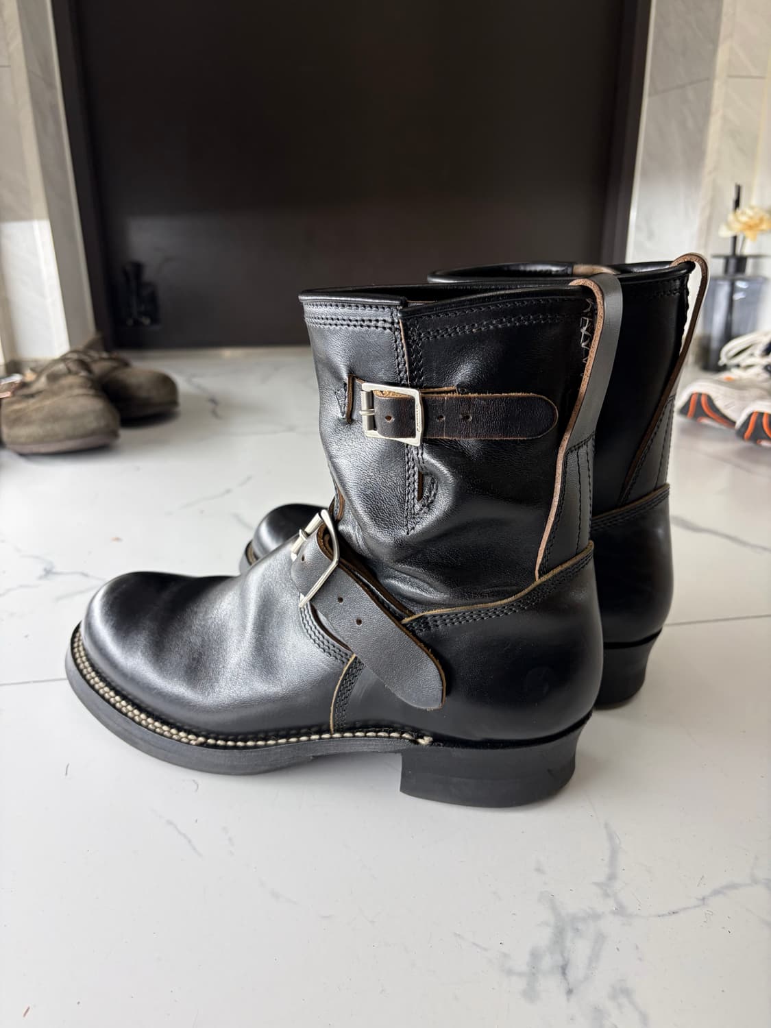 [9E, 275] FLATHEAD 플랫헤드 호스하이드 엔지니어부츠 상품이미지8