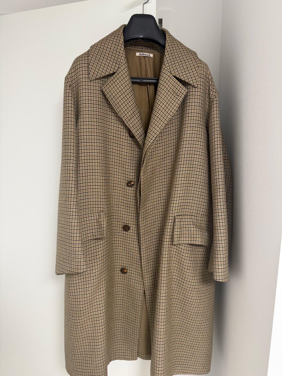 오라리 17aw 더블페이스 코트 4사이즈 상품이미지1