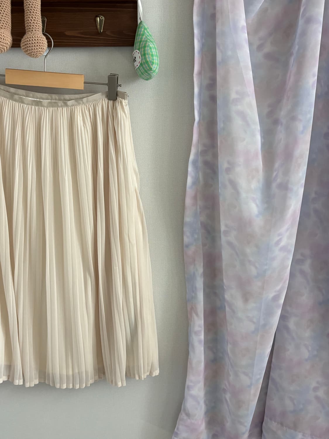 아이보리 스커트 상품이미지2