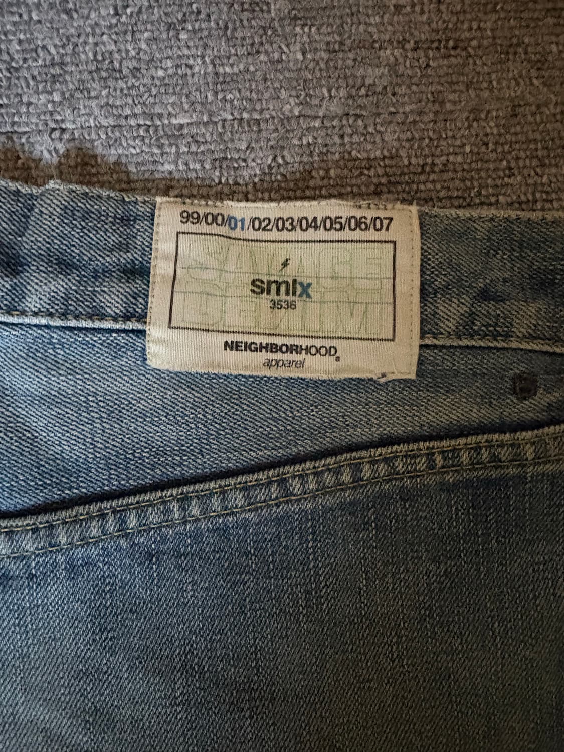 [XL] 01년도 네이버후드 데님팬츠 상품이미지4
