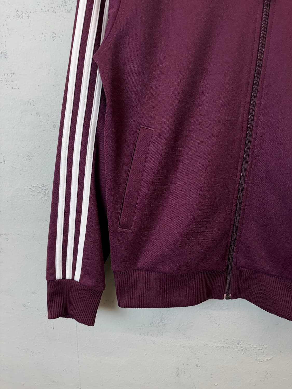 아디다스 00s 폴라베어 버건디 베켄바우어 트랙탑 져지 상품이미지7