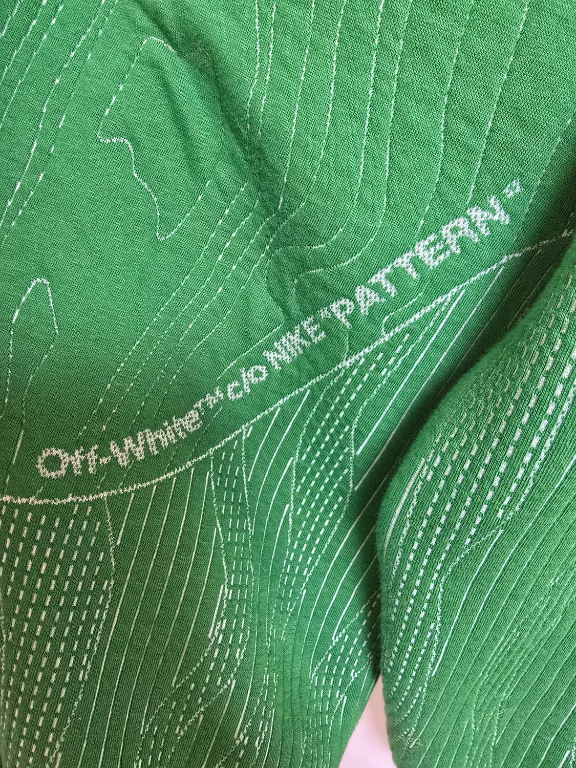 나이키 X 오프화이트 콜라보 후드티 S (100~105) 새상품 상품이미지5