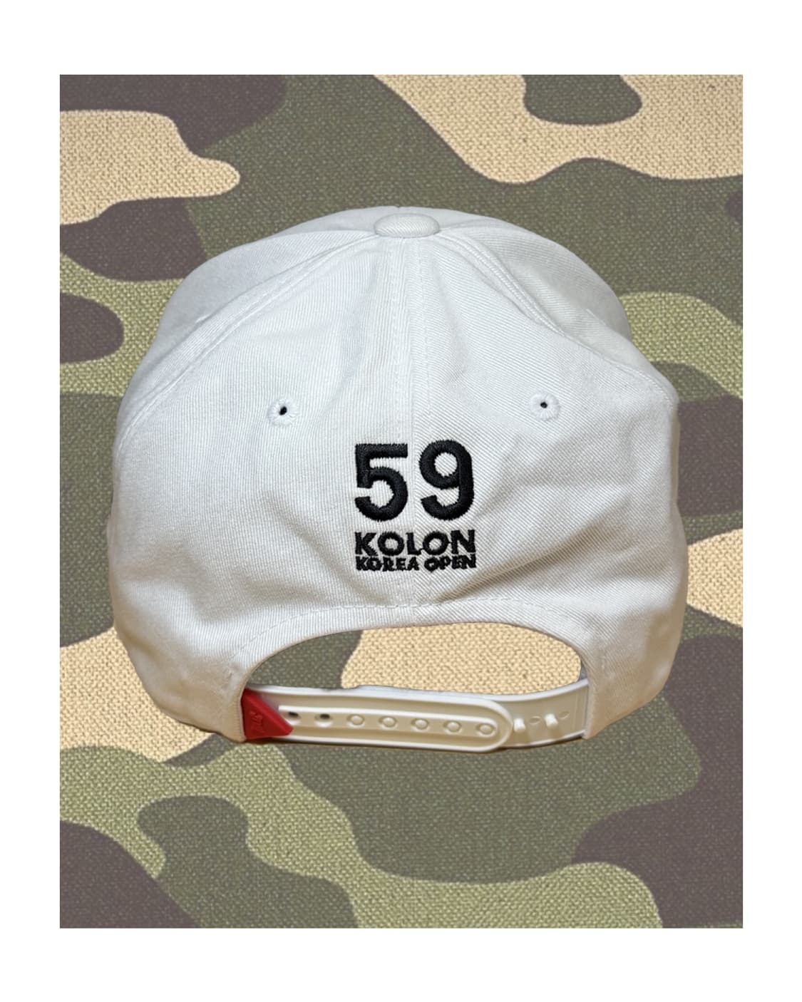 KOLON X WAAC 카모 데빌 캡모자 상품이미지2